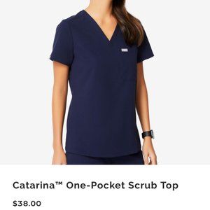 Figs Catarina One-Pocket Scrub Top